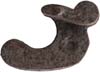 Bridle, two screw type, requires fitting, as cast